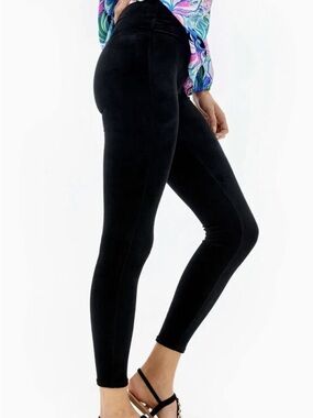 NWT Lilly Pulitzer Myria Velour Leggings Size Small